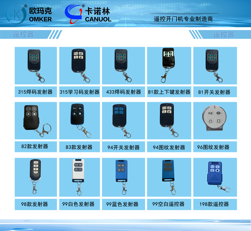 PRO TEC Radio Frequency Remote Control With Bluetooth Automatic Door Operator